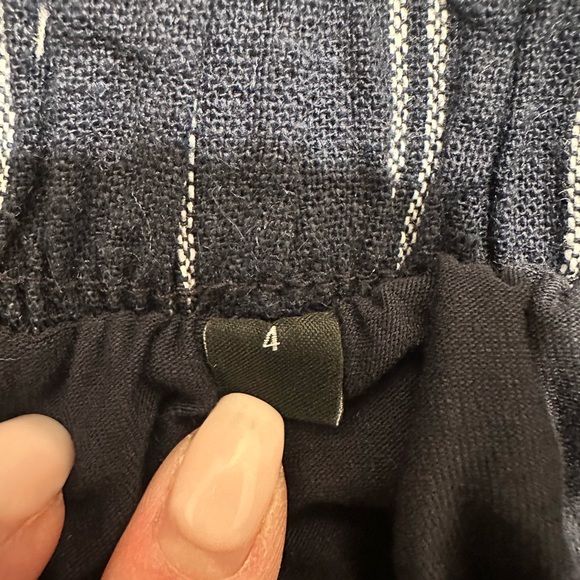 Navy Striped Skort - Picture 3 of 3